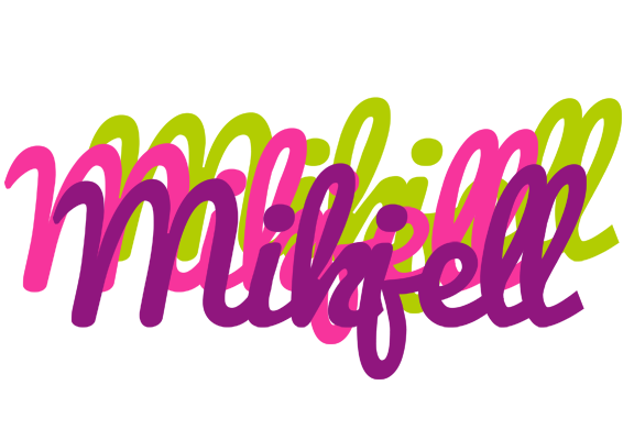 Mikjell flowers logo