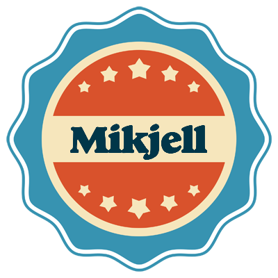 Mikjell labels logo