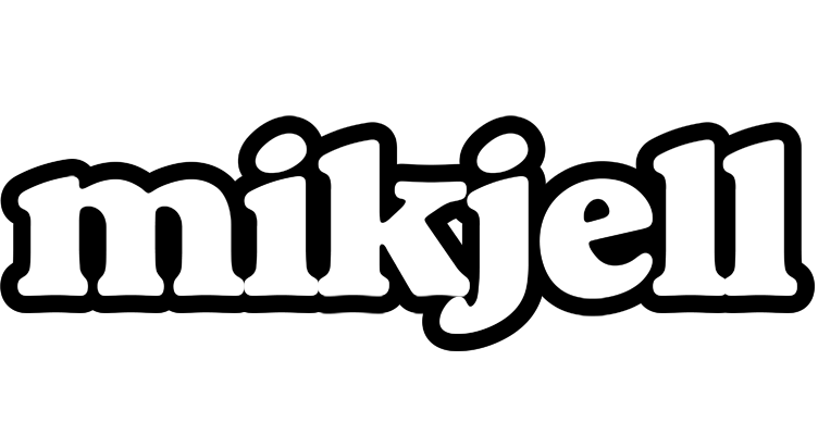 Mikjell panda logo