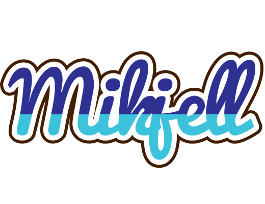 Mikjell raining logo