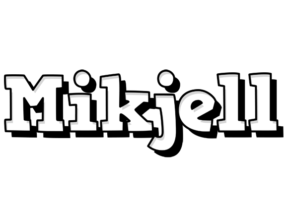 Mikjell snowing logo
