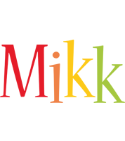 Mikk birthday logo