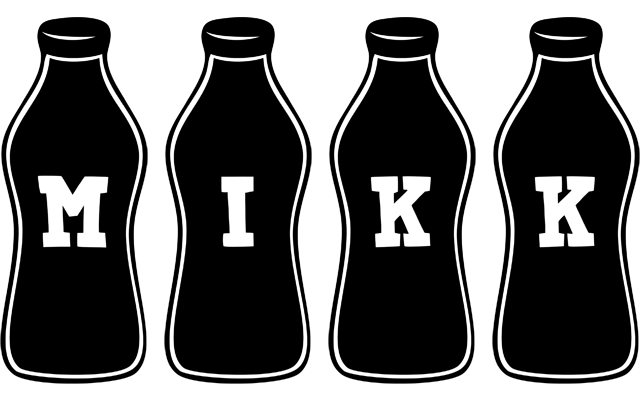 Mikk bottle logo