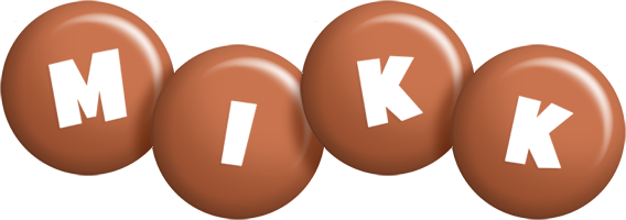 Mikk candy-brown logo