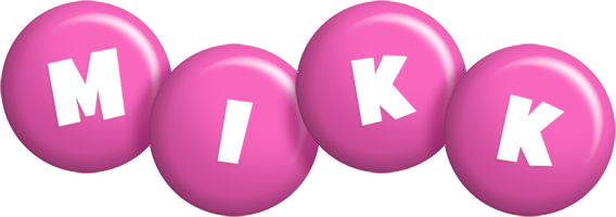 Mikk candy-pink logo