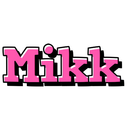Mikk girlish logo