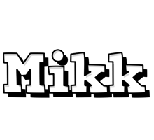 Mikk snowing logo