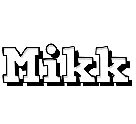 Mikk snowing logo