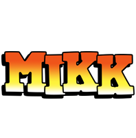 Mikk sunset logo