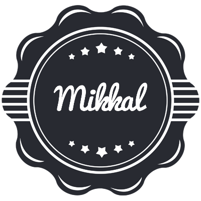 Mikkal badge logo
