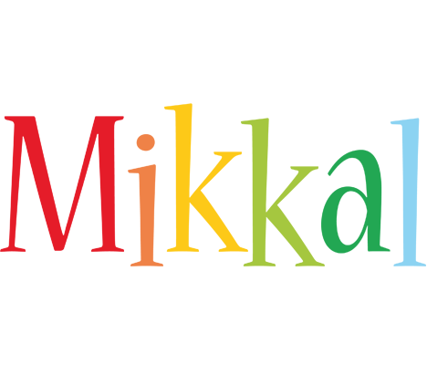 Mikkal birthday logo