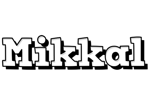 Mikkal snowing logo