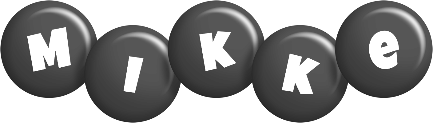 Mikke candy-black logo