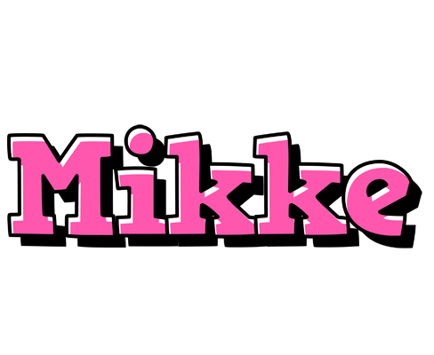 Mikke girlish logo