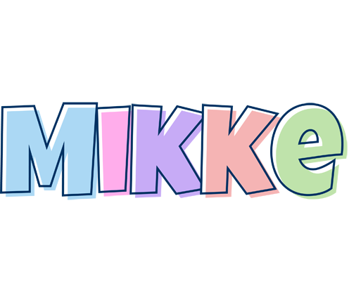Mikke pastel logo