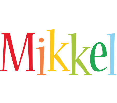 Mikkel birthday logo