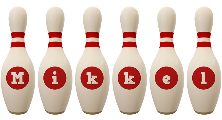 Mikkel bowling-pin logo