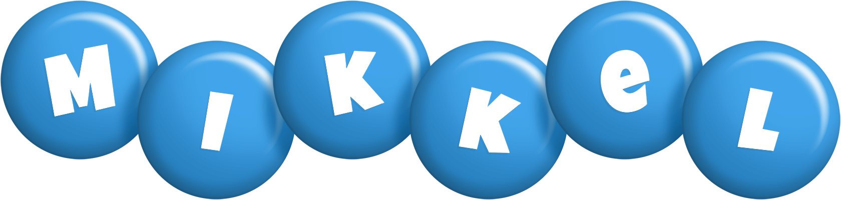 Mikkel candy-blue logo