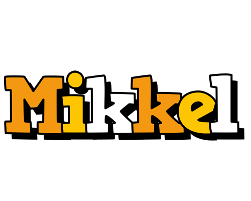 Mikkel cartoon logo