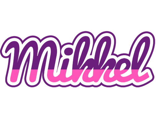 Mikkel cheerful logo