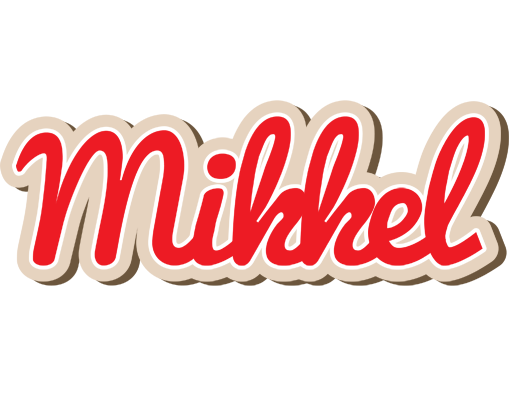 Mikkel chocolate logo