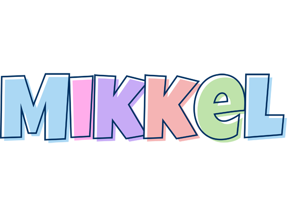 Mikkel pastel logo