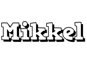 Mikkel snowing logo