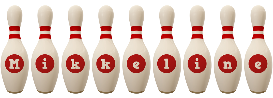 Mikkeline bowling-pin logo
