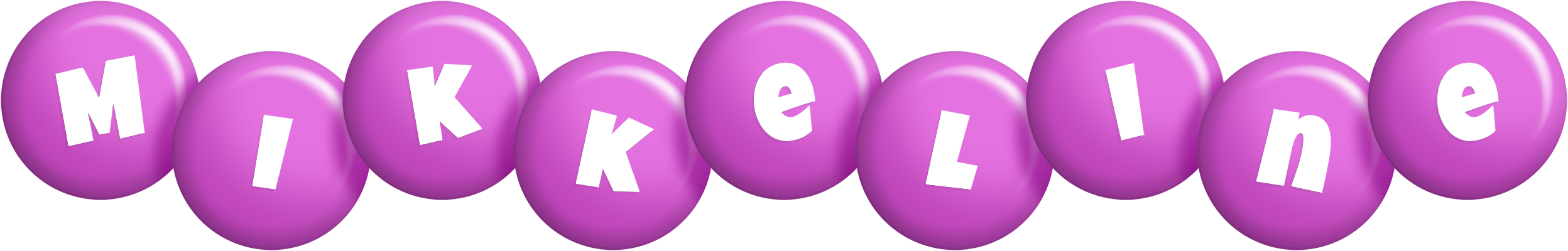 Mikkeline candy-purple logo