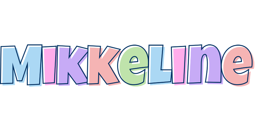 Mikkeline pastel logo