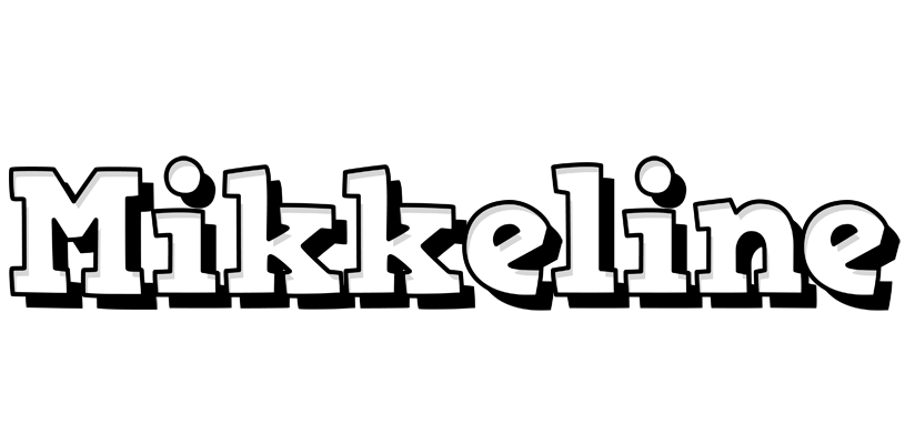 Mikkeline snowing logo