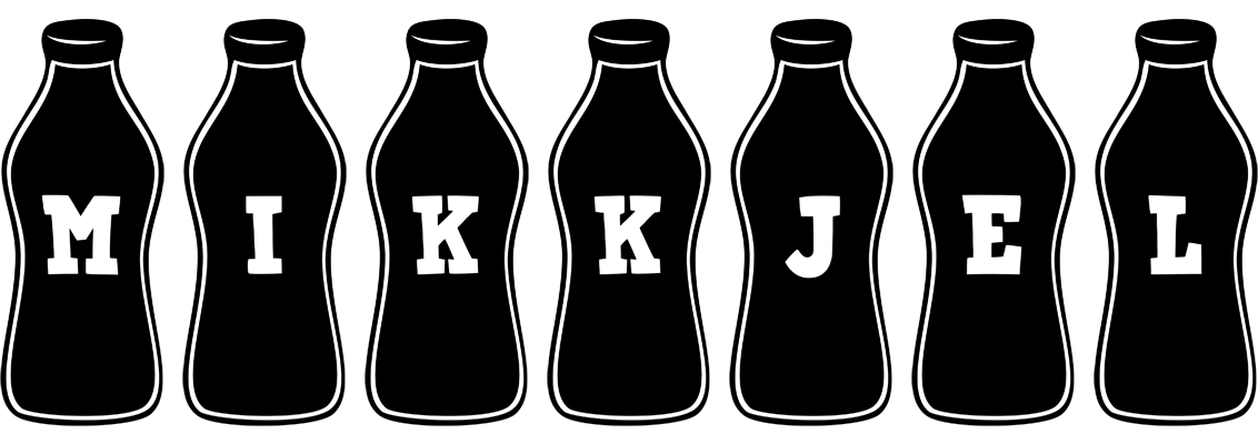 Mikkjel bottle logo