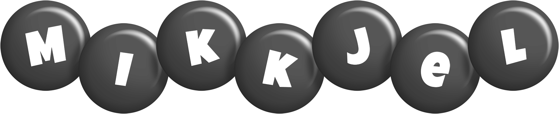 Mikkjel candy-black logo