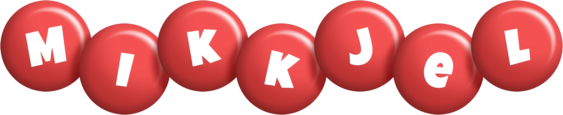 Mikkjel candy-red logo