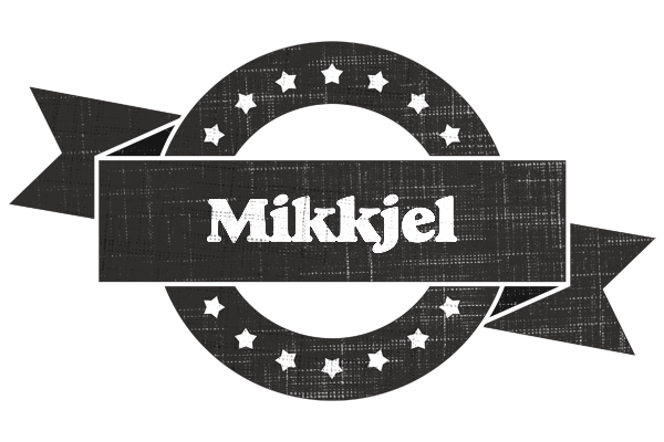 Mikkjel grunge logo