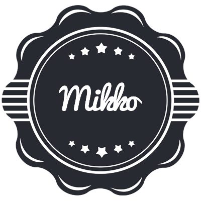 Mikko badge logo
