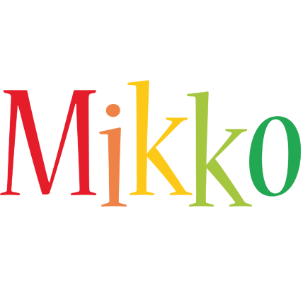 Mikko birthday logo