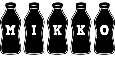 Mikko bottle logo