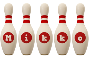 Mikko bowling-pin logo