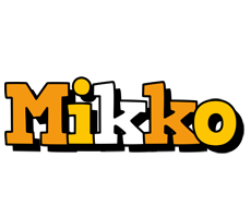 Mikko cartoon logo