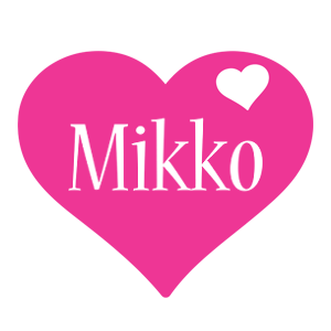 Mikko love-heart logo