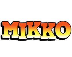 Mikko sunset logo