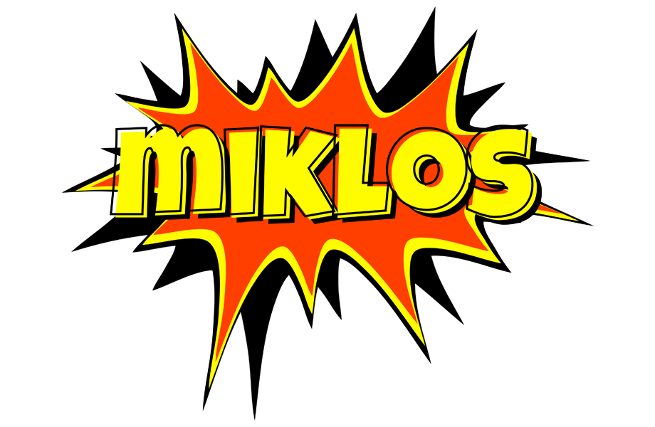 Miklos bazinga logo