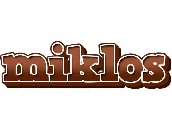 Miklos brownie logo