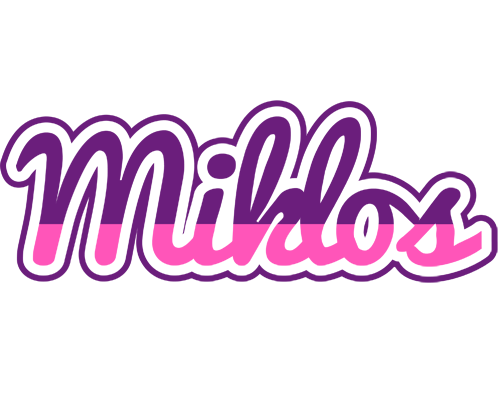 Miklos cheerful logo
