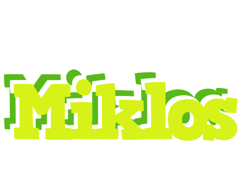 Miklos citrus logo