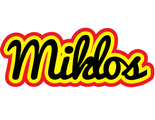 Miklos flaming logo