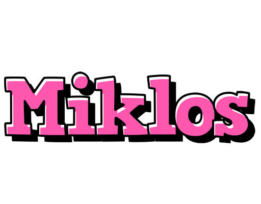 Miklos girlish logo