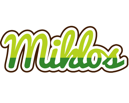 Miklos golfing logo
