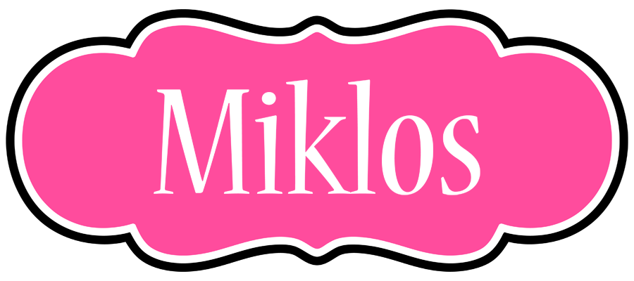 Miklos invitation logo